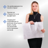 Сумка-шоппер из спанбонда с пришивными ручками 23 см, белая, 45 х 35 см